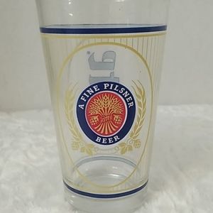 Miller Lite pint glass
